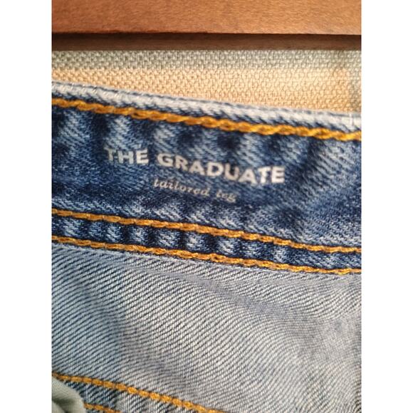 AG Adriano Goldschmied Jeans Mens 33Rx30 Blue Graduate Tailored Leg Casual Denim - Picture 4 of 16